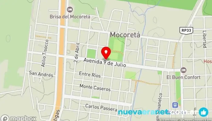 mapa de Grupo Marquez Tienda de electrodomésticos en Mocoreta