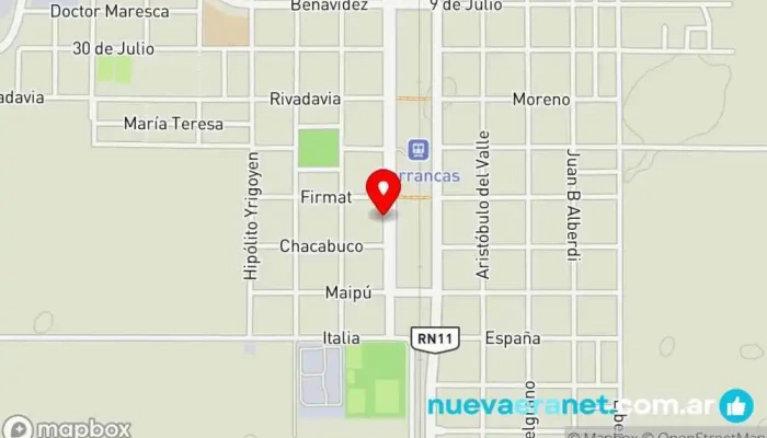 mapa de Grupo Marquez Tienda de electrodomésticos en Barrancas