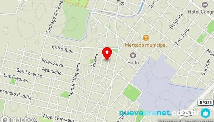 mapa de Guadalupe Sándwicheria Bar en Monteros