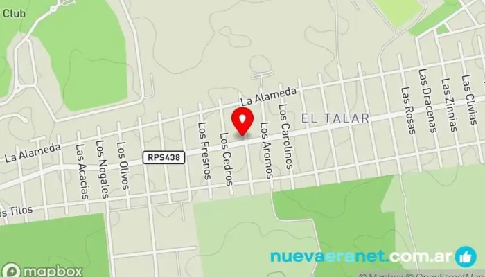 mapa de Guanajuato El Talar- MENDIOLAZA Restaurante en Mendiolaza