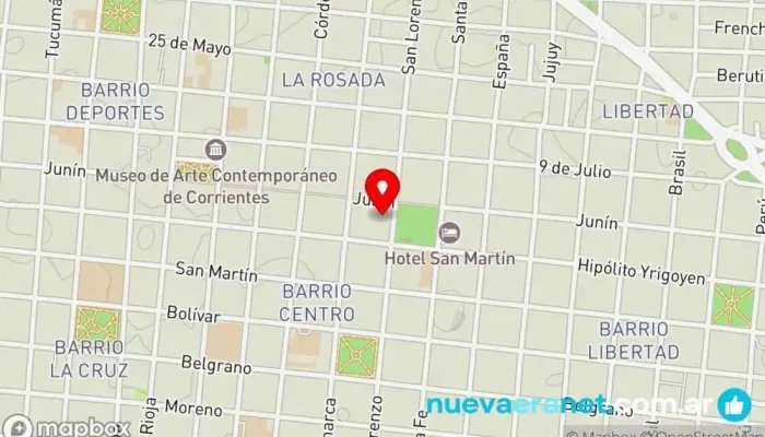 mapa de HABiTAR - Corrientes Capital Tienda de artículos para el hogar en Corrientes