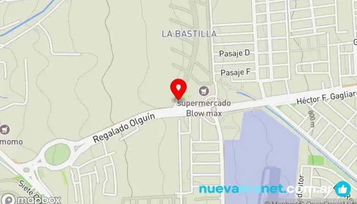 mapa de Hassar Pastelería Pastelería en Las Heras