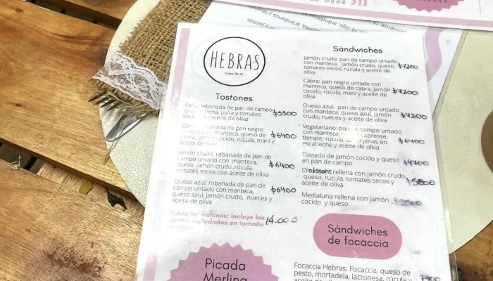 Hebras Casa De Te Carta - Merlo