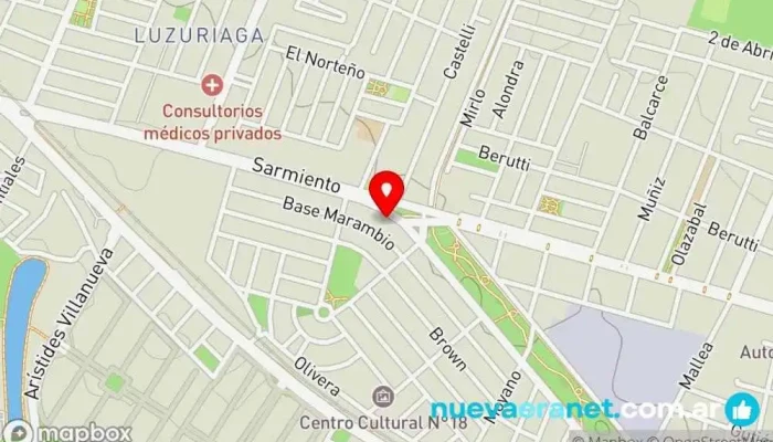 mapa de Hidalgo Pan Panadería en Maipú