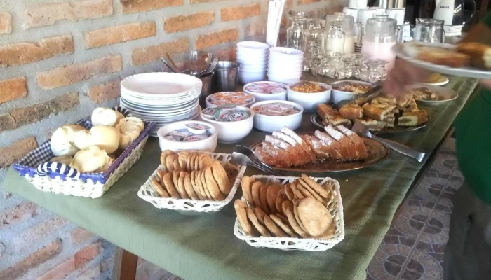 Hotel Colonial San Jose Comida Y Bebida - Santo Tomé