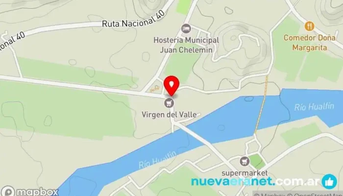 mapa de Hualfin  en Hualfin