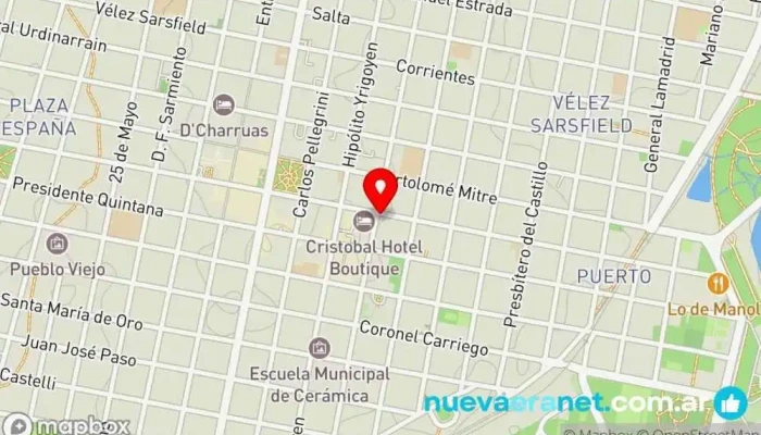 mapa de Ildarraz Hnos Sa Oficinas de empresa en Concordia