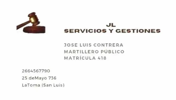 Jl Servicios Y Gestiones -  Sitio Web - La Toma