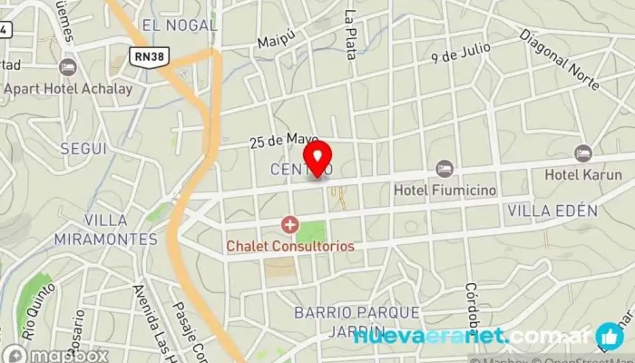mapa de Jusepe Panadería en La Falda