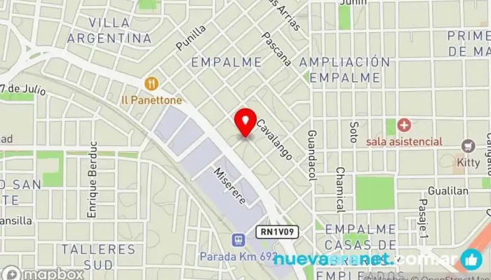 mapa de Ké Rico Pan Panaderia Panadería en Córdoba