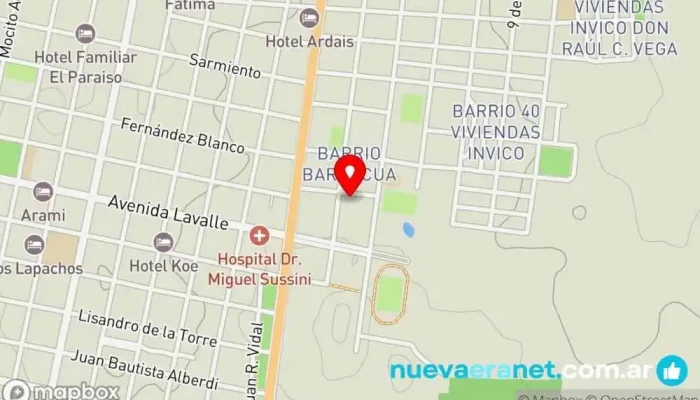 mapa de Kiosco San Expedito Tienda de alimentación en Gdor. Virasoro