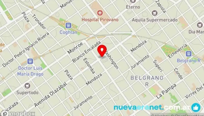 mapa de La ALDEA - Casa de Medialunas Panadería en Cdad. Autónoma de Buenos Aires