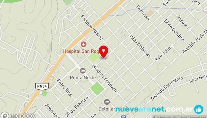 mapa de La barata Tienda general en Embarcacion
