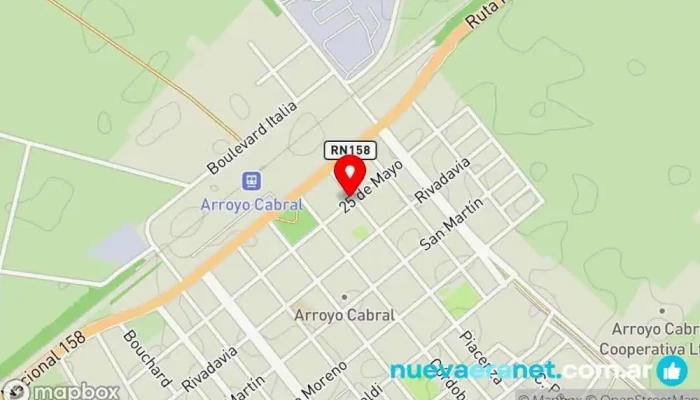 mapa de La Casa De La Cultura Museo en Arroyo Cabral