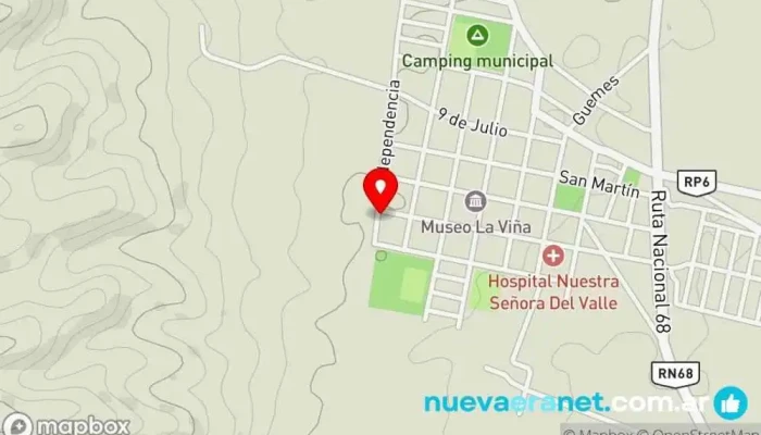 mapa de La Casa de los Panecillos Panadería en Salta
