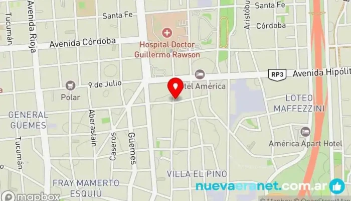 mapa de La Casa Del Gomero Comercio en San Juan