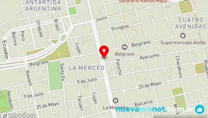 mapa de La Casa del Herraje SRL Ferretería en San Luis
