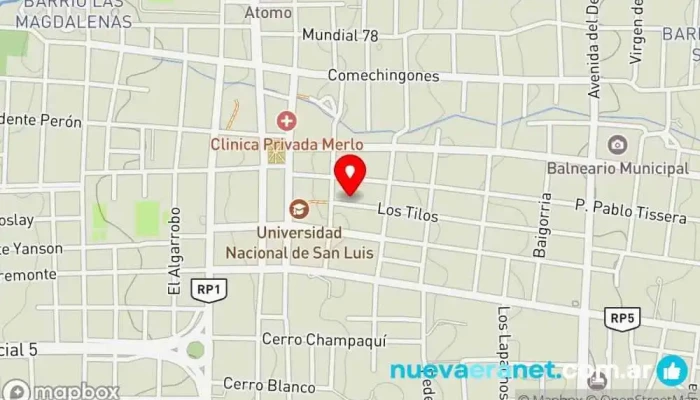 mapa de La Casa Del Queso Fiambreria Minorista y Mayorista Tienda de fiambres en Merlo