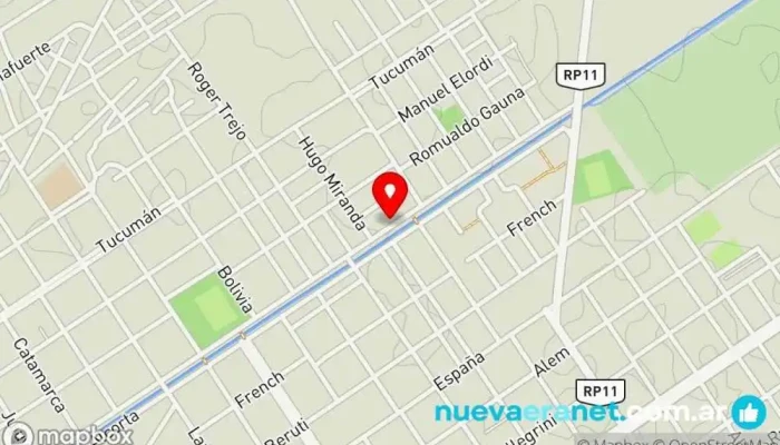 mapa de La Casa Del Queso Tienda de fiambres en La Banda