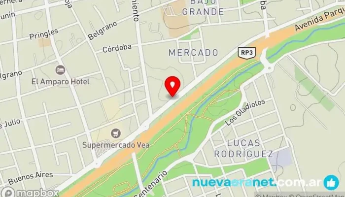 mapa de La Casa del Queso Tienda de alimentos naturales, Tienda de alimentación en San Luis