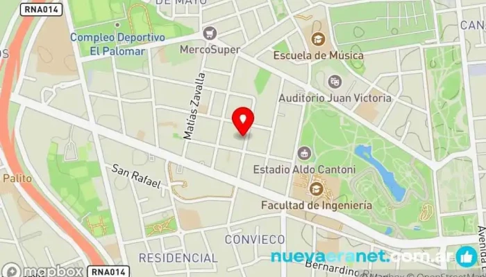 mapa de LA CASA DEL VINO SAN JUAN Tienda de bebidas alcohólicas, Delicatessen, Tienda de vinos en San Juan