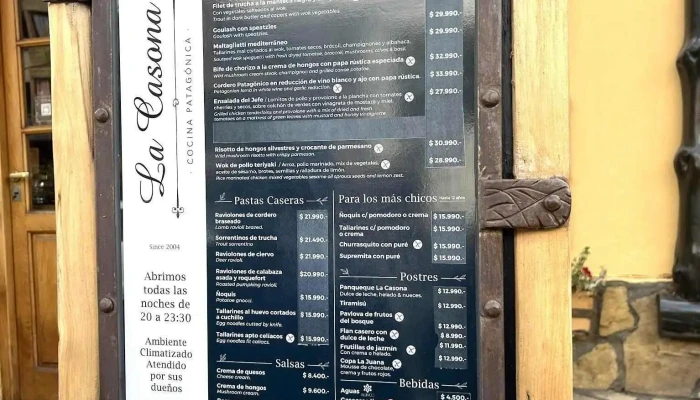La Casona Restaurant -  Mas Recientes - San Martín de los Andes
