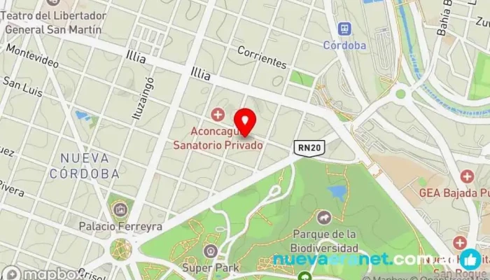 mapa de La Celeste® – ᴘᴀɴᴀᴅᴇʀɪᴀ 1952 [Sucursal: Rondeau I] Panadería en X5000AVL