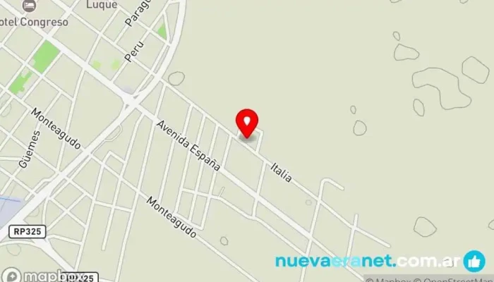 mapa de LA CHANGUI CASA Condominio en Monteros