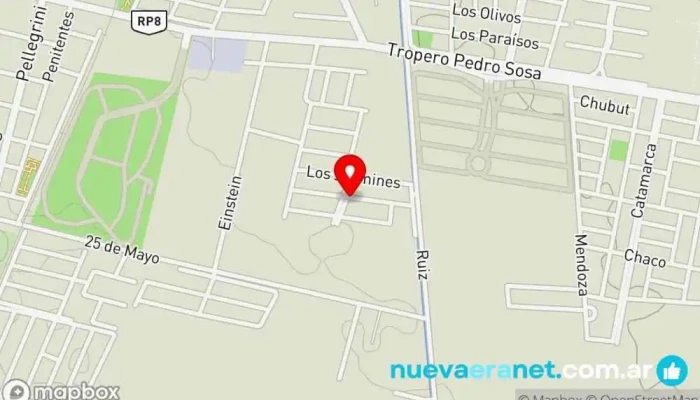 mapa de La esquina del Pan Panadería en Maipú