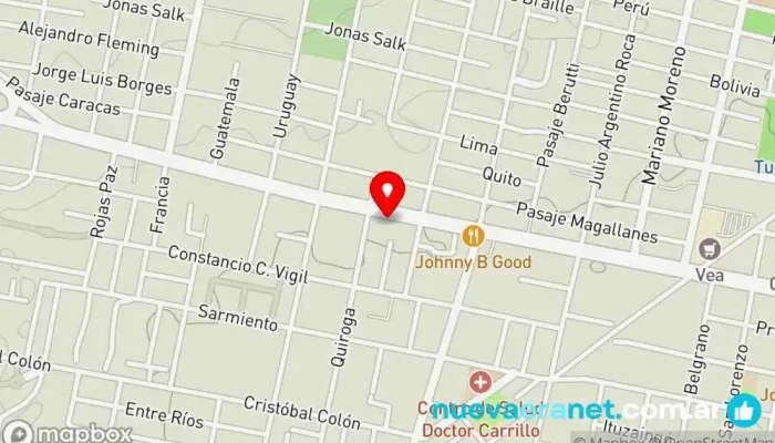 mapa de La Feria Comercio en San Miguel de Tucumán