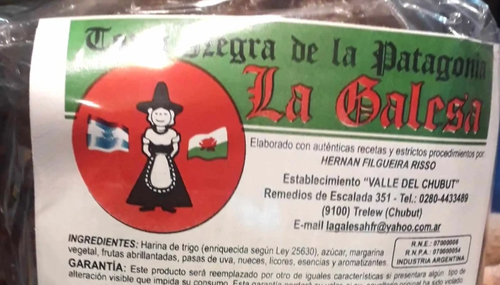 La Galesa Torta Negra -  Horario - Trelew