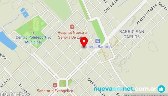 mapa de La Ganadera Cooperativa agropecuaria en Gral. Ramírez