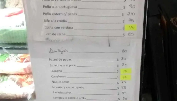 La Mallorquina Confiteria -  Carta - Cdad. Autónoma de Buenos Aires