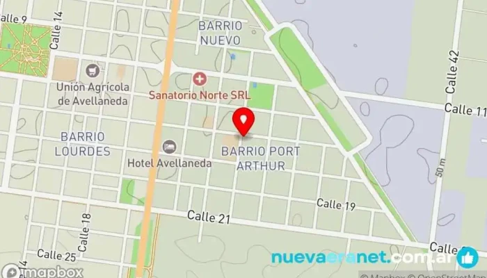 mapa de La Panadería Panadería en Avellaneda