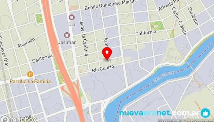 mapa de La Rambla Panadería en Cdad. Autónoma de Buenos Aires