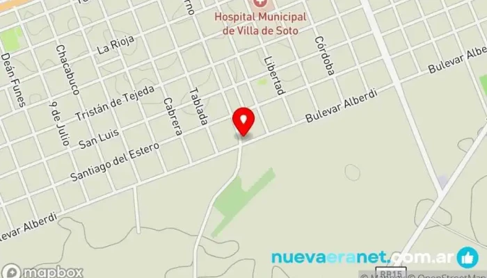 mapa de La Soteñita Panadería en Villa de Soto