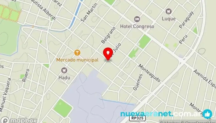 mapa de LA TABERNA DE ANGELO BAR - CAFE Bar en Monteros