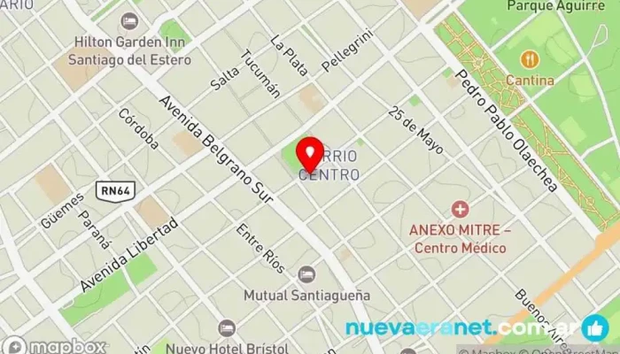 mapa de La Tienda importados apple iphone macbook ipad cargadores airpod parlantes iphone santiago del estero Tienda de móviles en Santiago del Estero