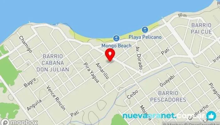 mapa de Las Lagunas By Casa Cuatro Estaciones  en Paso de la Patria