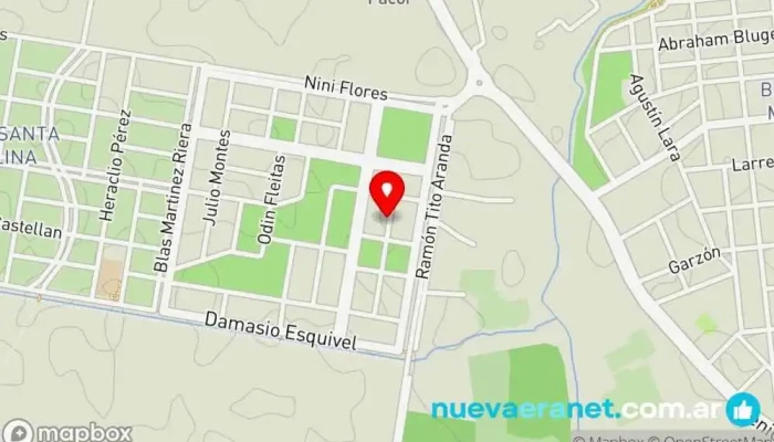 mapa de Las Tortas de ElbysChus Pastelería, Comida a domicilio en Corrientes