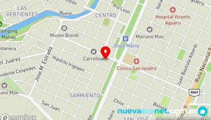 mapa de Lc Calzados - Casa Central Tienda de botas en Jesus María