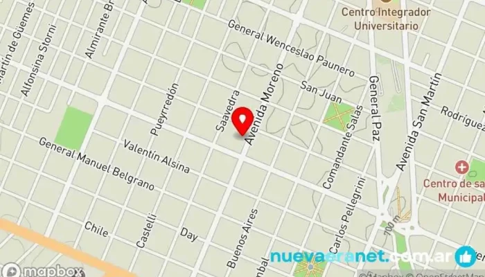 mapa de Le Gateau - El Mundo de las Tortas Panadería en San Rafael