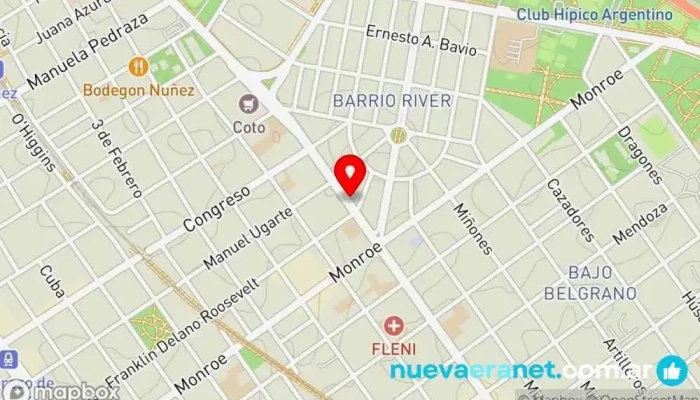 mapa de Le Pain Quotidien Restaurante, Panadería, Restaurante de desayunos, Restaurante de brunch, Cafetería en Cdad. Autónoma de Buenos Aires