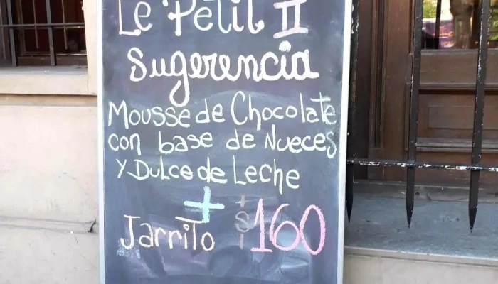 Le Petit 2 Panaderia Carta - Cdad. Autónoma de Buenos Aires