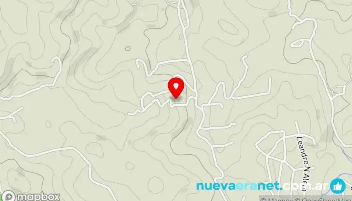 mapa de Lechusas  en Agua de Oro