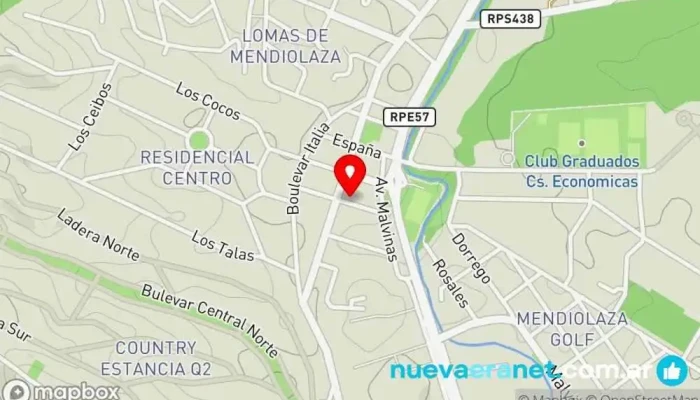 mapa de Leonardi Agencia Inmobiliaria Agencia inmobiliaria en Mendiolaza
