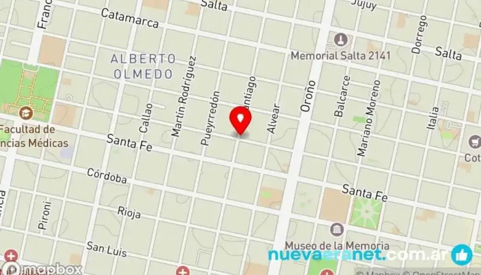 mapa de Liza Pasteleria Gourmet Pastelería en Rosario