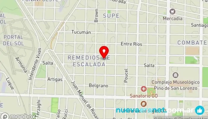 mapa de LM Panadería Lo Mejor Panadería en San Lorenzo