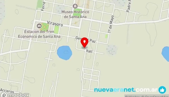 mapa de Lolo Bakery Pastelería en Santa Ana
