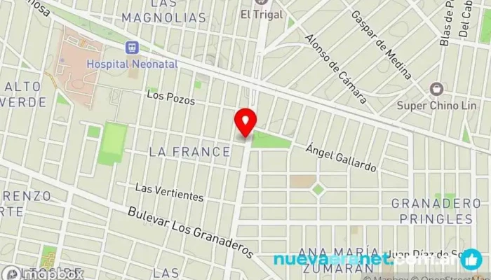 mapa de LO+RICO – Panaderías Panadería en Córdoba